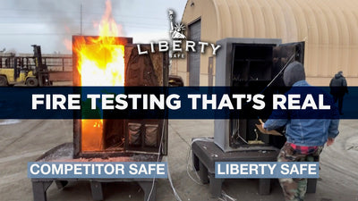 Fire Testing Gun Safes