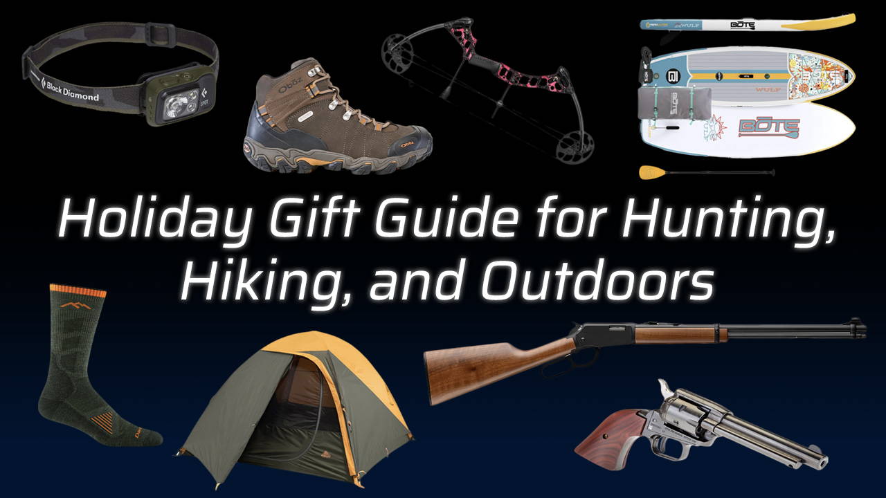 Holiday Gift Guide for Hunting, Hiking, and Outdoors