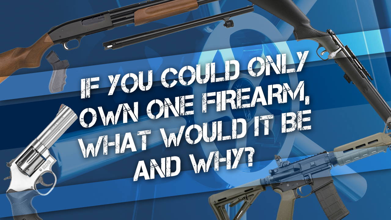 What gun would we pick if we could only own one and why?