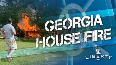 Liberty Safe Survives 6 Hours in a Georgia House Fire