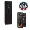 Centurion 12 OPTIONS_HIDDEN_PRODUCT Liberty Safe Textured Black / Gray Fabric / Black Hardware / SecuRam TopLit