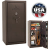 Colonial 23 OPTIONS_HIDDEN_PRODUCT Liberty Safe Bronze Textured / Camel Fabric / Black Chrome Hardware / Mechanical Lock