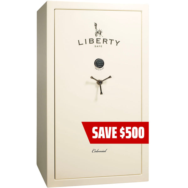 Colonial 50 Whiteout Promo Gun Safe Liberty Safe