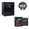 Home Safe 8 OPTIONS_HIDDEN_PRODUCT Liberty Safe Textured Black / Gray Fabric / Black Chrome Hardware / SecuRam TopLit