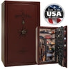 Presidential 25 OPTIONS_HIDDEN_PRODUCT Heavy Liberty Safe Burgundy Marble / Beige Velour / Black Chrome Hardware / Mechanical Lock / Woodgrain Vinyl