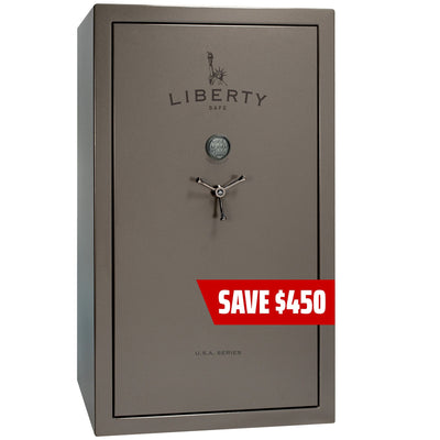 USA 50 Promo Safe Gun Safe Liberty Safe Gray Marble / Gray Fabric